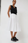 Nothing Written Serto Gathered Skirt in White