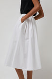 Nothing Written Serto Gathered Skirt in White