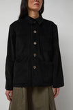 No.6 Chore Coat in Black Corduroy