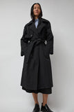 No.6 Peterman Trench in Black