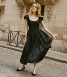 QUINN DRESS -- BLACK