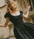 QUINN DRESS -- BLACK