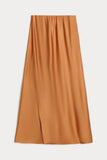 QUINN SILK MIDI SKIRT