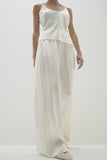 EVAN SILK WIDE LEG PANT