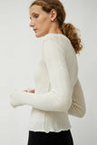 RUS Komorebi Sweater in Chalk