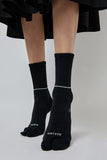 Rototo Merino Tabi Socks in Black