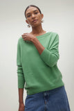 AZALEA CASHMERE BOATNECK SWEATER