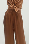 EVAN SILK WIDE LEG PANT