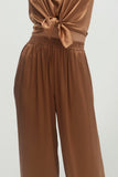 EVAN SILK WIDE LEG PANT