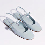 Georgina Ballet Flat In Maya Patent Leather