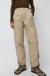 TAION Track Down Pants in Beige and Grey