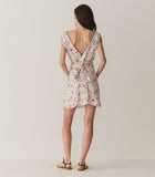 TULA DRESS -- BLANC FLOWERING MEADOW