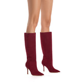 Kate Boot In Lipstick Red Suede