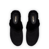 Miso Platform Clog In Black Knit