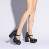 Emma Pump In Black Tweed